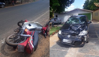 Acidente entre carro e moto deixa homem morto. (Foto: Jornal de Picos/Reprodução Internet) Acidente entre carro e moto deixa homem morto. (Foto: Jornal de Picos/Reprodução Internet)