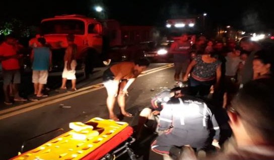 Acidente na BR-230, em Oeiras, deixa homem ferido.