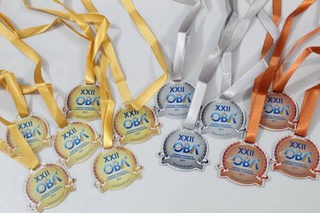 As medalhas são resultado de um trabalho especial feito em sala de aula e através de oficinas.