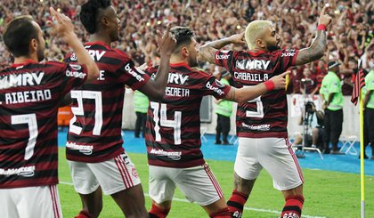 Flamengo brilha jogando em casa e enfrenta o River Plate na final da Libertadores. (Foto: André Durão / GloboEsporte.com) Flamengo brilha jogando em casa e enfrenta o River Plate na final da Libertadores. (Foto: André Durão / GloboEsporte.com)