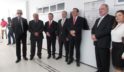 Inauguração (Foto: Reprodução Internet) Inauguração (Foto: Reprodução Internet)