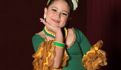 Milena Struck venceu o Miss Universo Infantil 2019. (Foto: Arquivo Pessoal) Milena Struck venceu o Miss Universo Infantil 2019. (Foto: Arquivo Pessoal)