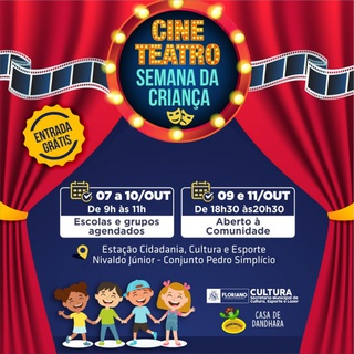 Prefeitura promove atividade durante Semana da Criança.