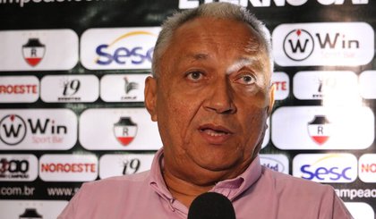 Robert Brown, presidente da Federação de Futebol do Piauí. (Foto: Stephanie Pacheco/Globoesporte.com)