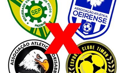 Semifinalistas Piauiense Série B (Foto: Divulgação)