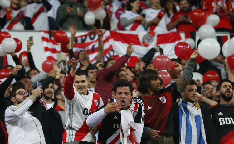 Torcida do River Plate.
