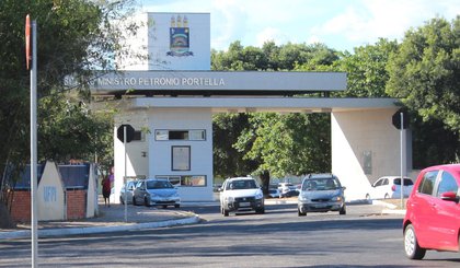Universidade Federal do Piauí (UFPI). (Foto: Fernando Brito/G1)