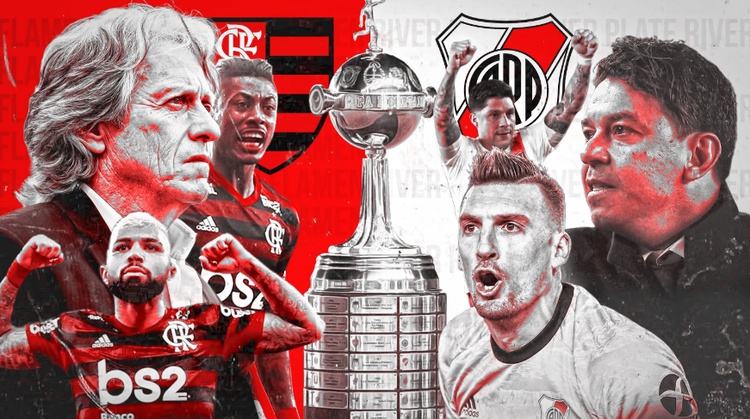 Flamengo e River Plate farão a final da Libertadores 2019 neste sábado (23).
