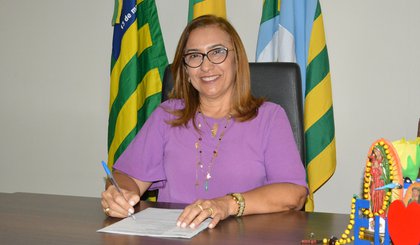 Neidinha, prefeita de Guadalupe. (Foto: Reprodução Internet)