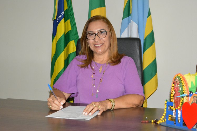 Neidinha, prefeita de Guadalupe.