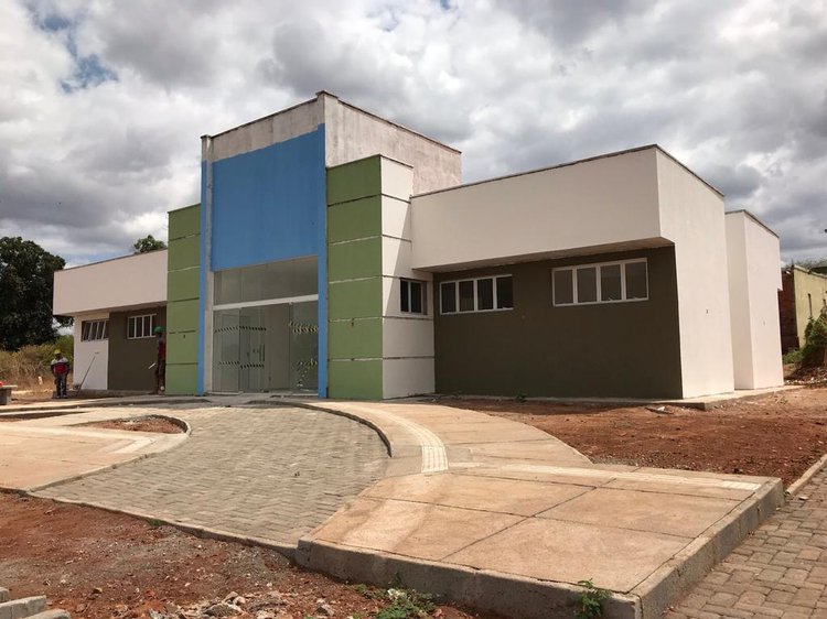 Nova UBS está sendo construída no povoado Samambaia.