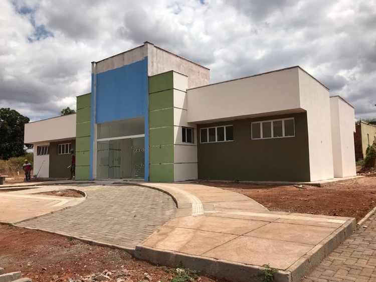 Nova UBS está sendo construída no povoado Samambaia.