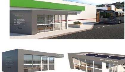 Pontos de ônibus climatizados serão construídos em cinco pontos de Picos. (Foto: Prefeitura de Picos/Divulgação)