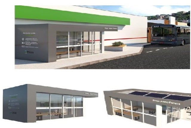 Pontos de ônibus climatizados serão construídos em cinco pontos de Picos.