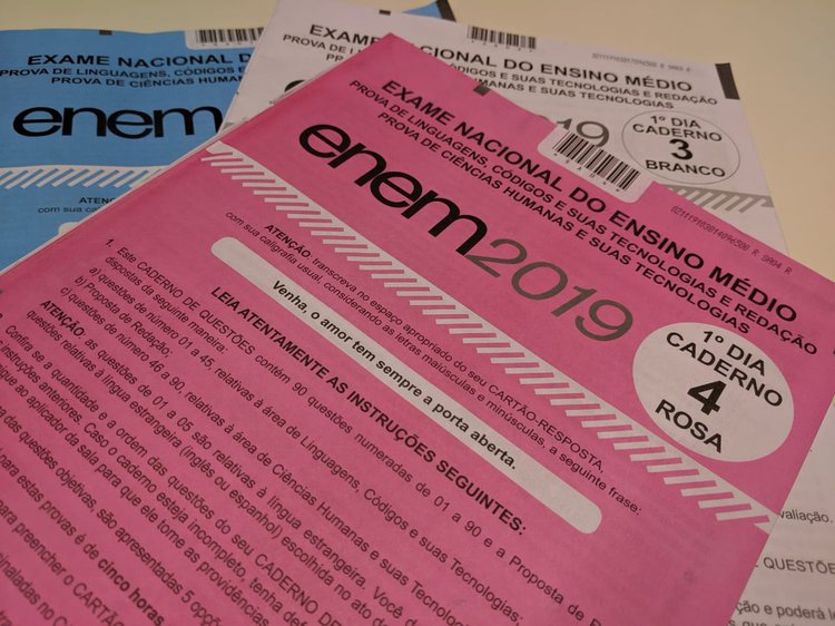 Provas do Enem aconteceram nos dias 3 e 10 de novembro.