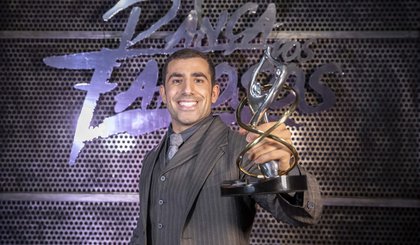 Ator sírio Kaysar é o campeão da Dança dos Famosos 2019. (Foto: Fábio Rocha/Globo) Ator sírio Kaysar é o campeão da Dança dos Famosos 2019. (Foto: Fábio Rocha/Globo)
