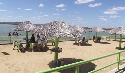 Balneário Belém-Brasília, em Guadalupe (PI). (Foto: Portal Cidade Luz) Balneário Belém-Brasília, em Guadalupe (PI). (Foto: Portal Cidade Luz)