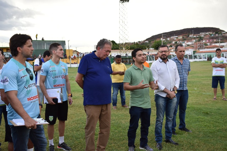 Clube conta com o patrocínio da Prefeitura Municipal de Picos.