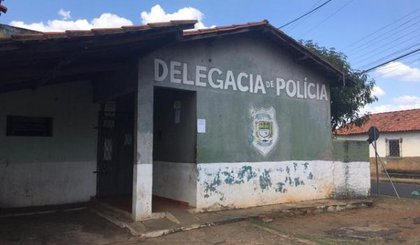 Delegacia de Polícia Civil de Amarante. (Foto: Maria Romero/G1 PI)