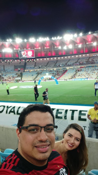 Janete presenteou marido com viagem ao Rio de Janeiro.