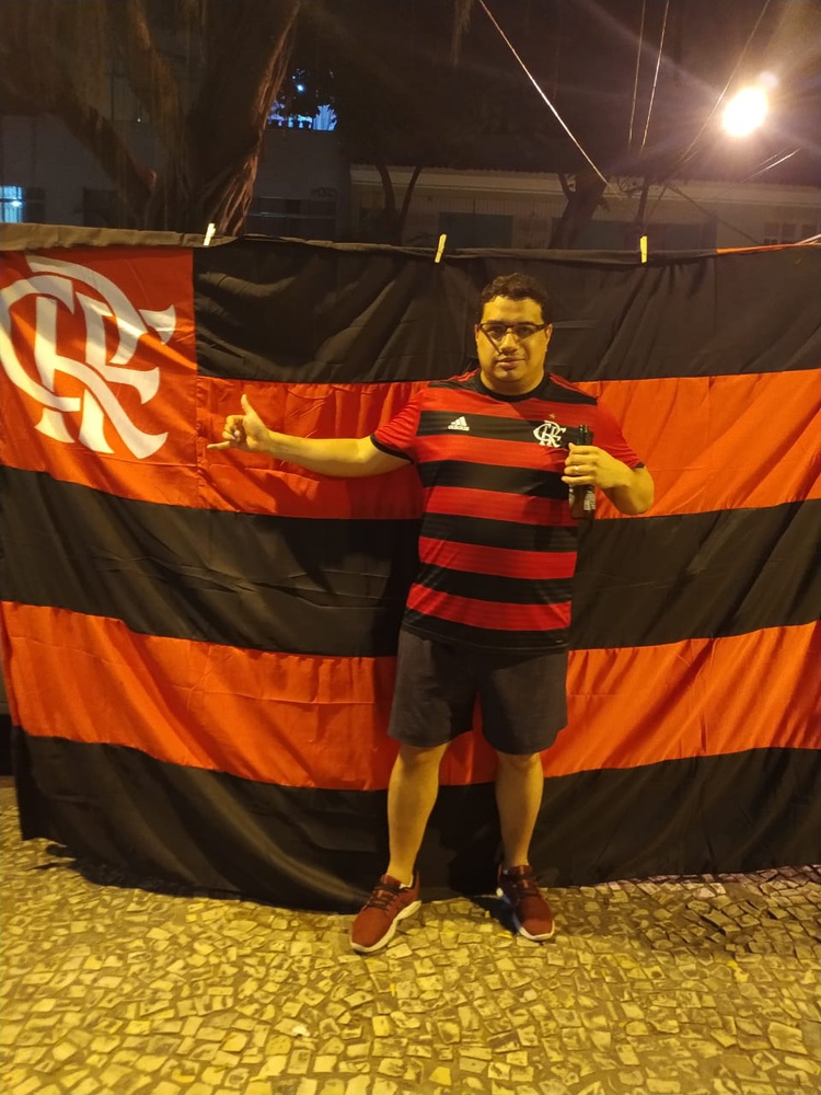 Marcos Reis Felinto ganhou viagem de presente de aniversário.