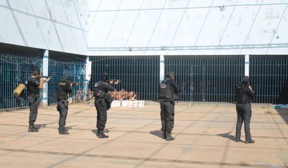 Operação Ensure realizou primeira ação em penitenciária de Teresina. (Foto: Divulgação) Operação Ensure realizou primeira ação em penitenciária de Teresina. (Foto: Divulgação)