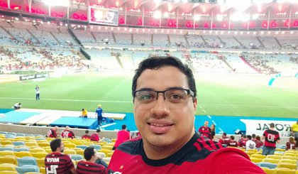 Piauiense conheceu o Maracanã pela primeira vez, realizando sonho da infância. (Foto: Arquivo Pessoal) Piauiense conheceu o Maracanã pela primeira vez, realizando sonho da infância. (Foto: Arquivo Pessoal)