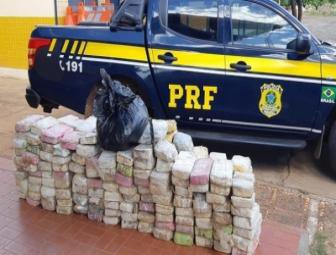 PRF apreende cocaína avaliada em R$ 24 milhões.