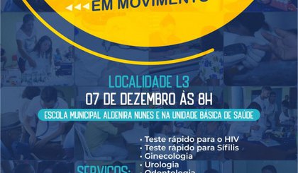 Saúde em Movimento (Foto: Prefeitura de Floriano/Divulgação)