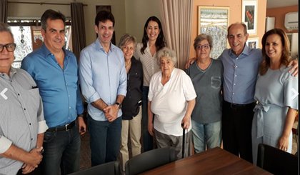 A visita aconteceu nesta quinta-feira (29) (Foto: Twitter/Ministério do Turísmo)