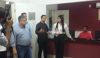A visita aconteceu no final da tarde dessa sexta-feira (23) (Foto: Piauí Notícias) A visita aconteceu no final da tarde dessa sexta-feira (23) (Foto: Piauí Notícias)