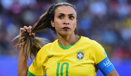 Jogadora Marta (Foto: Pier Marco Tacca/Getty Images) Jogadora Marta (Foto: Pier Marco Tacca/Getty Images)