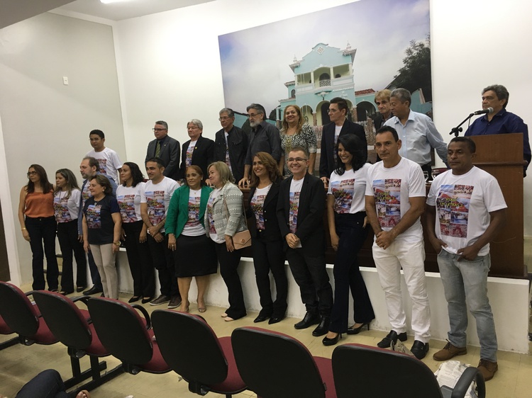 Participantes e convidados da Coletânea