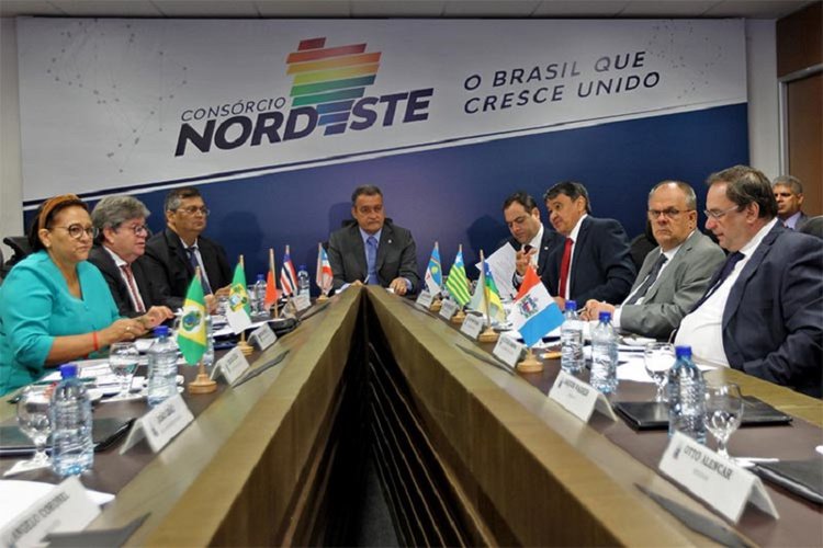 Reunião com os governadores do Nordeste na Bahia
