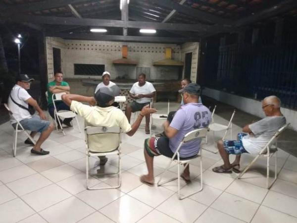 Reunião com presidentes dos times de Floriano