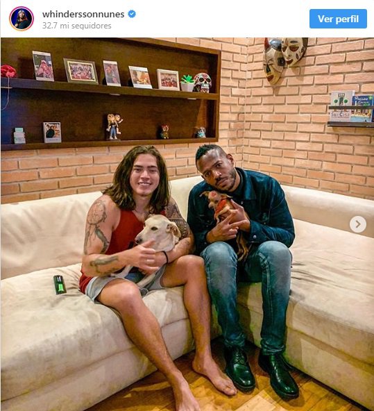 Whindersson Nunes e o ator americano Marlon Wayans