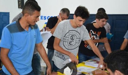 Concurso de Floriano (Foto: Secom)