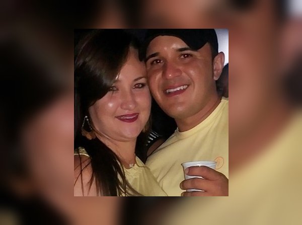 José Elesandro e sua ex-companheira