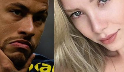 Najila Trindade e Neymar (Foto: Reprodução) Najila Trindade e Neymar (Foto: Reprodução)
