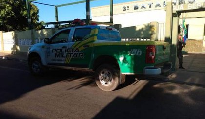 Polícia Militar de Floriano (Foto: Reprodução)
