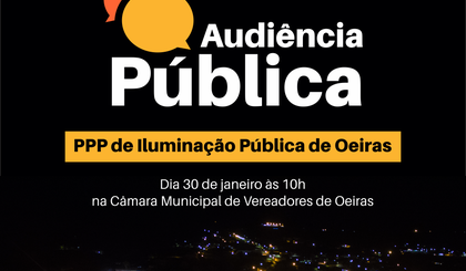 Audiência pública (Foto: Prefeitura de Oeiras/Divulgação)