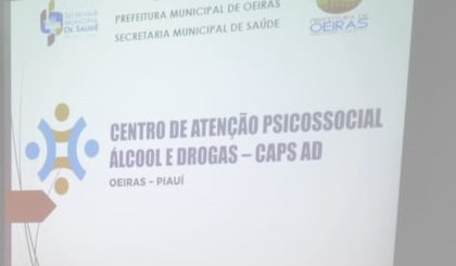 CAPS AD (Foto: Prefeitura de Oeiras/Divulgação)