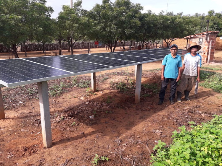 Energia solar está beneficiando agricultores familiares de Oeiras.