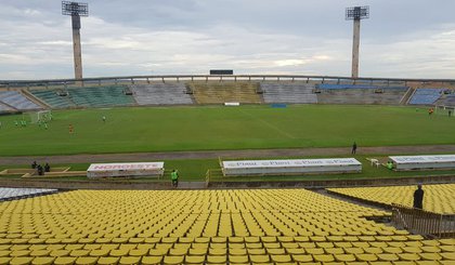 Estádio Albertão, em Teresina (PI). (Foto: Josiel Martins/GloboEsporte.com)