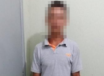 Homem é preso após assaltar comércio. (Foto: Divulgação)