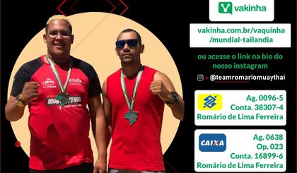 Lutadores de Floriano buscam recursos para participar de Mundial de Muay Thai. (Foto: Divulgação)