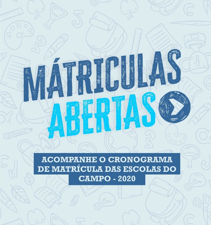 Matrículas da Rede Municipal de Educação de Floriano estão abertas.