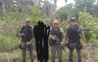 Polícia Militar de Guadalupe prende suspeito de cometer estupro.