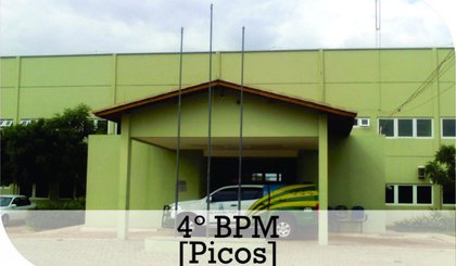 Polícia Militar de Picos. (Foto: Divulgação)