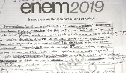 Redação enem (Foto: Divulgação)